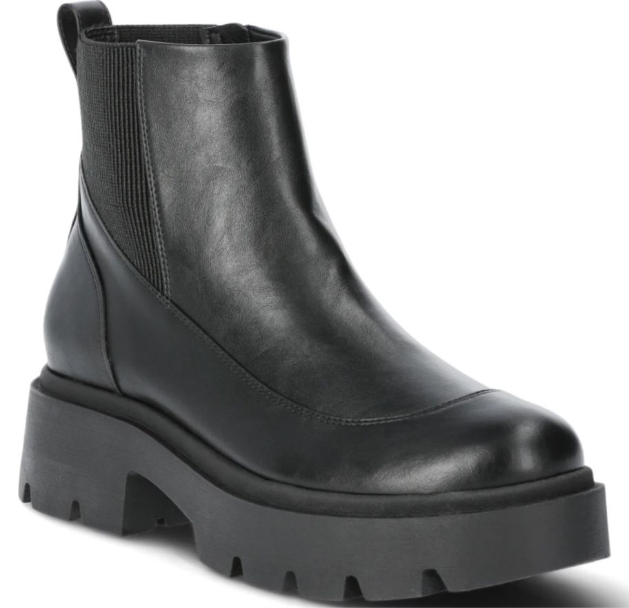 womens lug sole chelsea boot