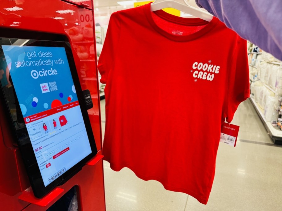 women's cookie crew christmas pajama shirt at target