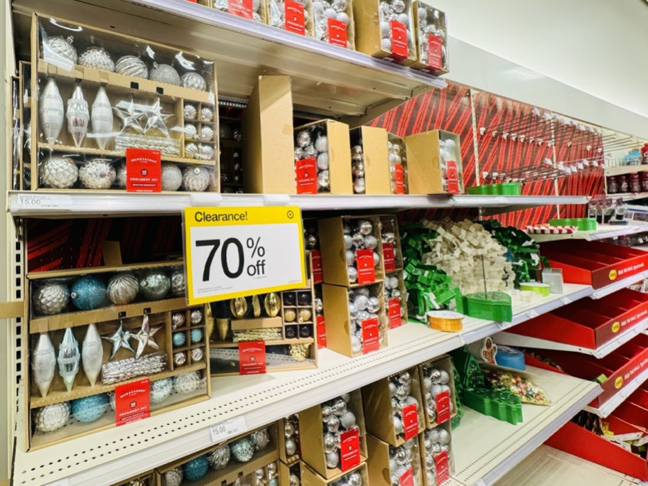 Target Clearance Christmas Ornaments