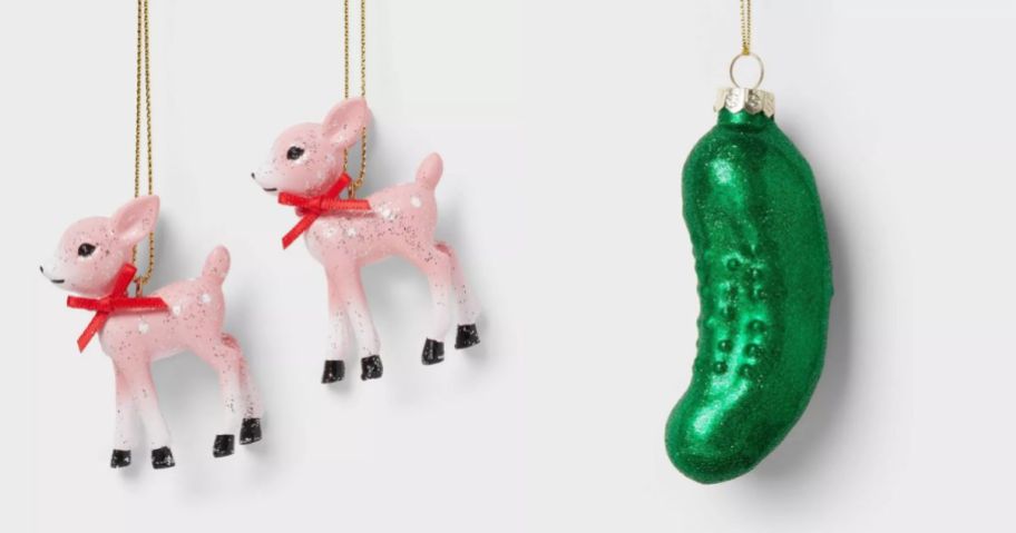 target christmas ornament stock images