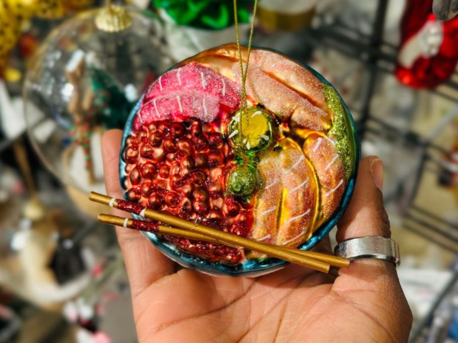 JC Penney Poke Bowl Ornament