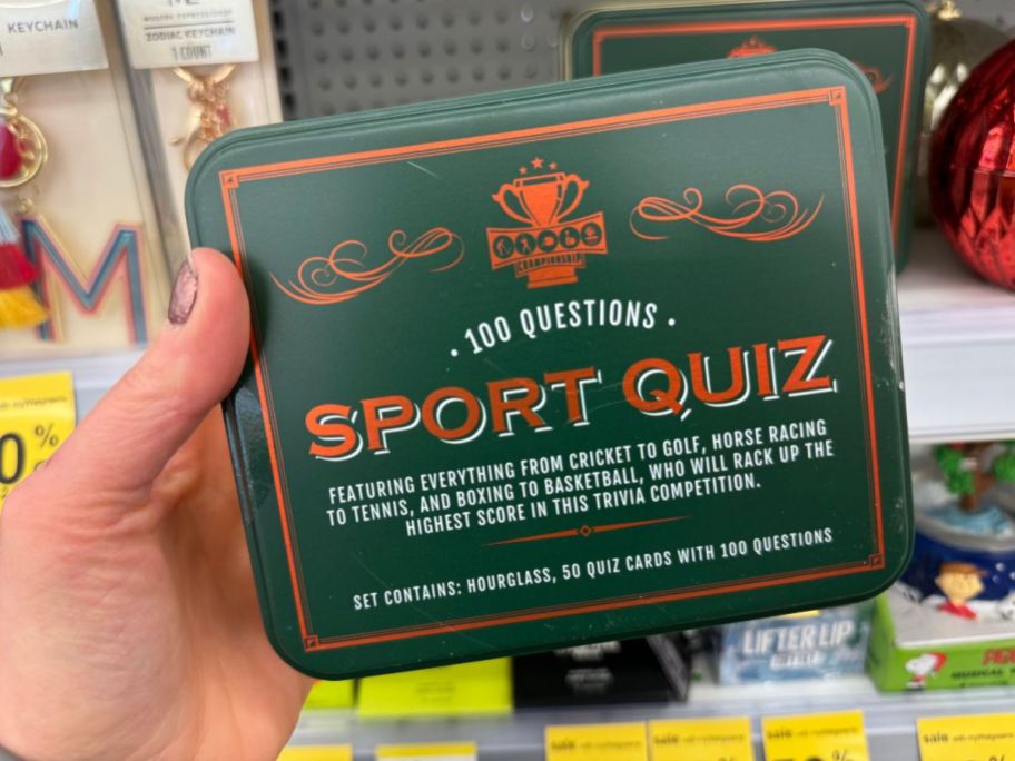 Walgreens Sport Quiz