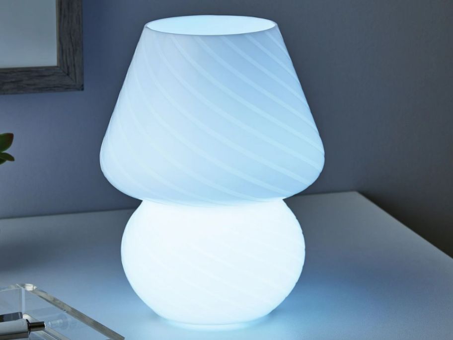 Mainstays Color-Changing LED 8" Mushroom Lamp 