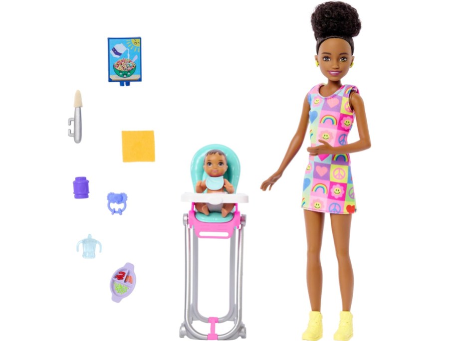 barbie with highchair 