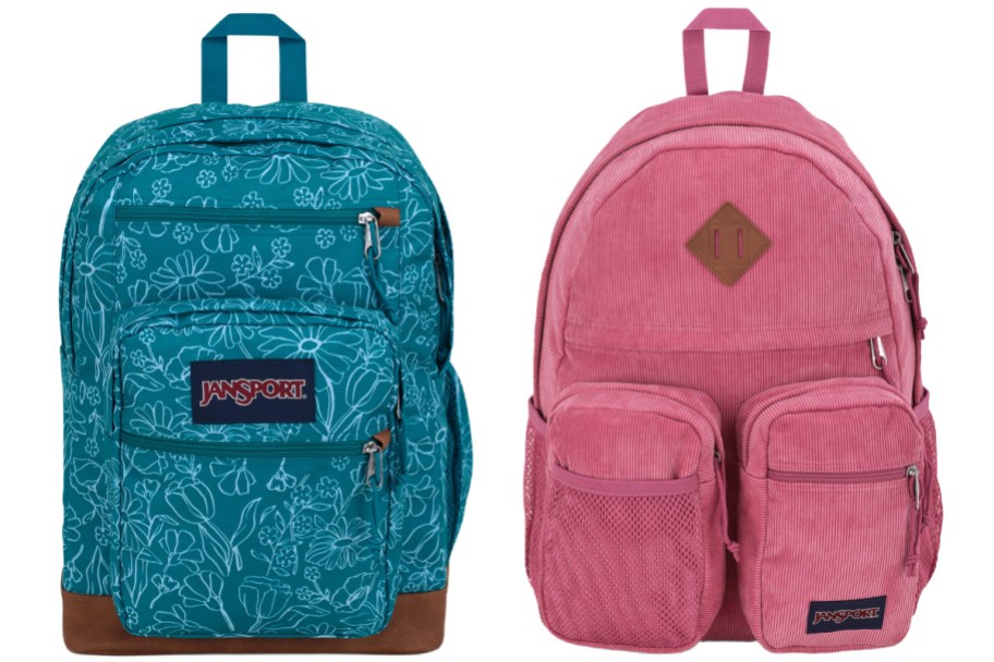 tean daisies and corduroy backpacks