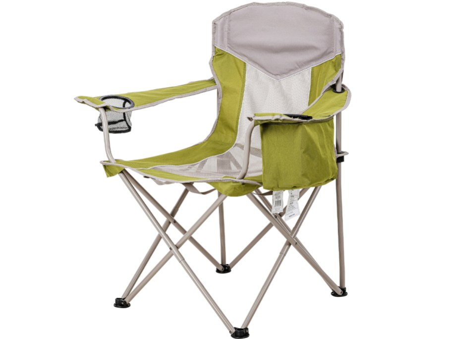 green and gray ozark trail chair