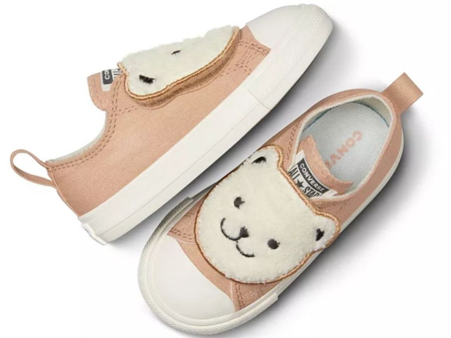 Converse Chuck Taylor All-Star Sherpa Bear Easy-On Toddler Shoes