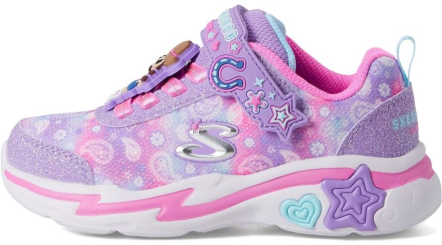 Skechers Kids Snuggle Sneaks Shoes stock image