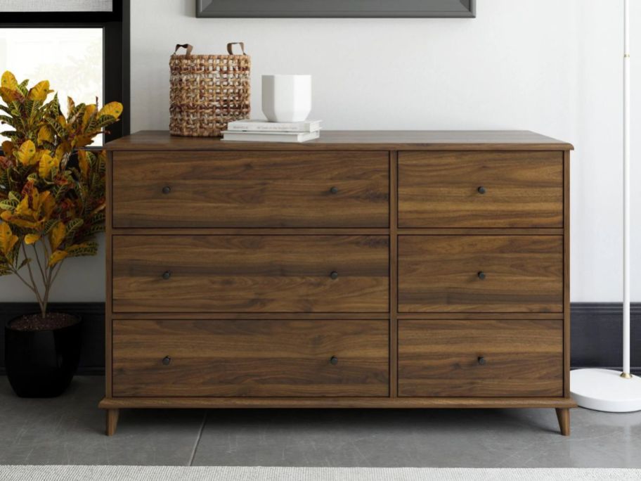 a 6-drawer dresser