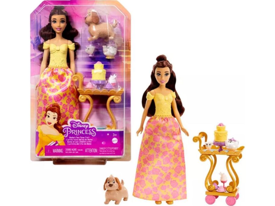 isney Princess Belle's Tea Time Cart