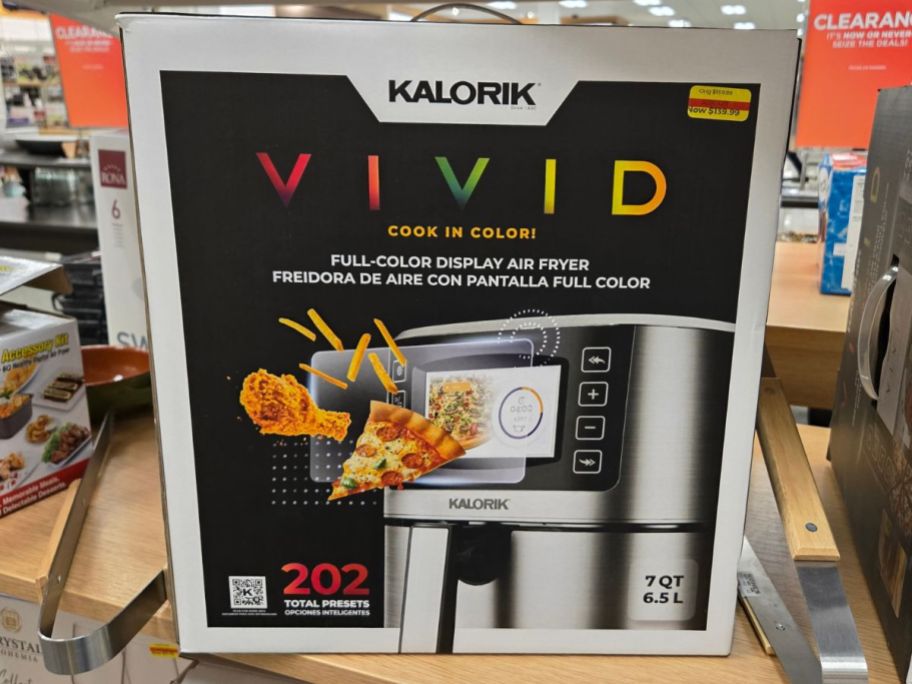 Kalorik vivid air fryer in store